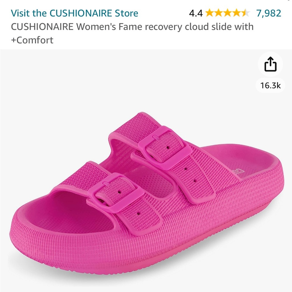 Weweya cloud slides women’s size 9